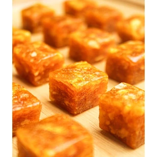 ฟรีพริกเกลือ สับปะรดคิวบ์ สับปะรดอบแห้งชิ้นพอดีคำ สับปะรด เปรี้ยวอมหวาน อร่อย เนื้อสับปะรดเน้นๆ🍍💛