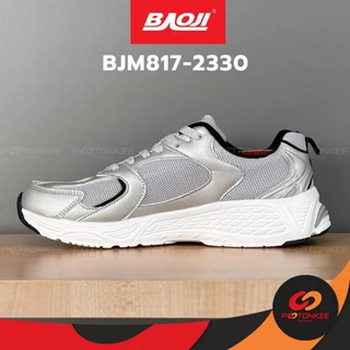 Baoji รองเท้าผู้ชาย BJM817 ผ้าใบ ใส่เดิน ลำลอง บาโอจิ พร้อมส่ง
