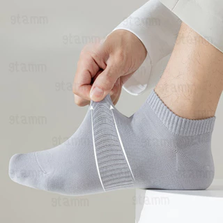 ถุงเท้า​ข้อสั้น สไตล์เกาหลี ผ้า cotton นิ่ม ช่วยซับเหงื่อกันอับเท้า #PE68