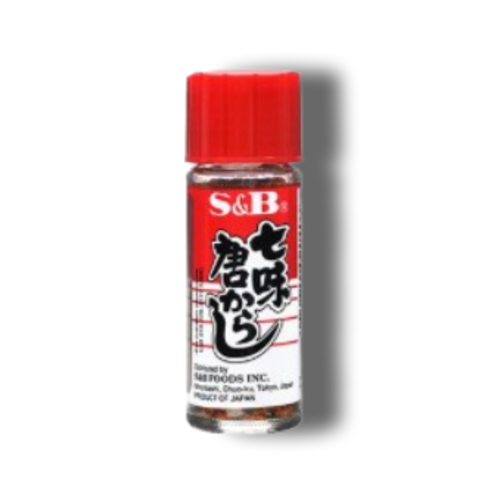 S&B Nanami Shichimi Togarashi พริกปุ่นญี่ปุ่น 7 สี พริกป่นผสมงา นานามิ ชิจิมิ โทการาชิ เอสแอนด์บี ขวดตั้งโต๊ะ(5883)