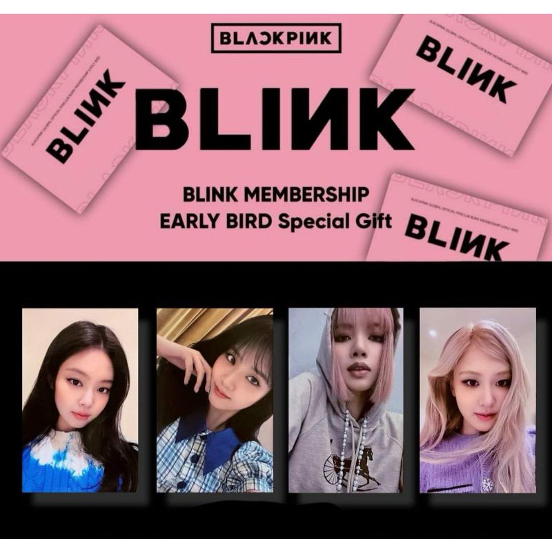 [ทักแชทรับโค้ดลด] พร้อมส่ง BLACKPINK member ship card