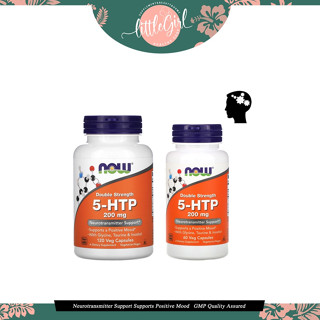 (พร้อมส่ง) NOW Foods 5-HTP Double Strength, 200 mg 60 , 120 …