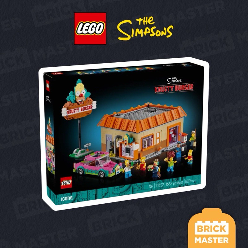 LEGO 10352 : The Simpsons™: Krusty Burger (เลโก้แท้ ซิมสัน)