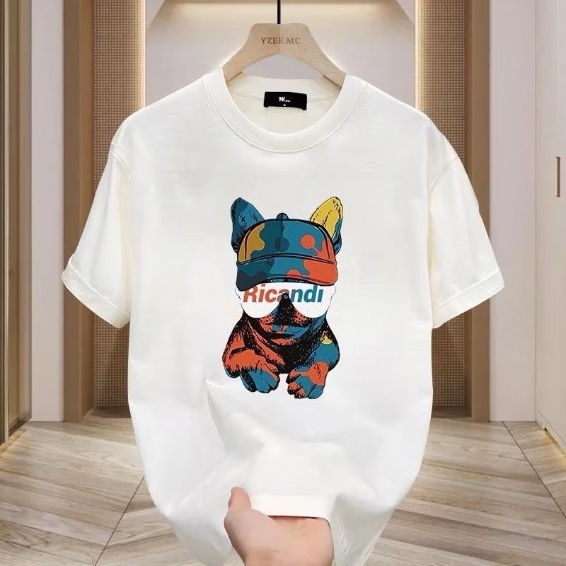 เสื้อยืดแฟชั่นคอกลม สีดำ ใส่ได้ทั้งผู้หญิง เสื้อยืดคอกลม Minimal Style  ทรงเข้ารูป ราคาถูก - รูปที่ 2