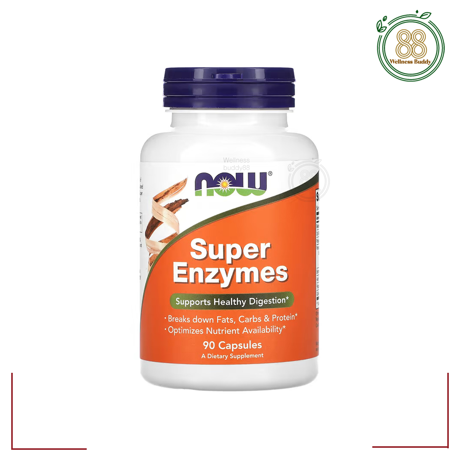NOW Foods, Super Enzymes, 90 Capsules