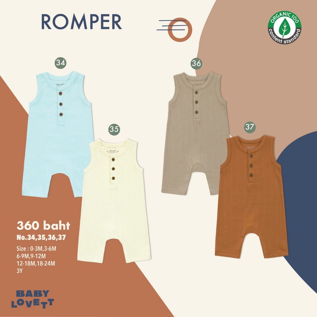 Organic (BBB) - Romper
