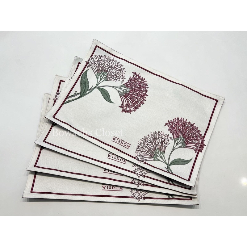 (NEW) ของขวัญปีใหม่ จาก Kbank Wisdom - The Wisdom Dining Placemat ผ้ารองจาน