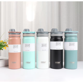 กระบอกน้ำเก็บอุณหภูมิ ขวดน้ำสแตนเลส SUS304 ขวดเก็บความร้อน/เย็น 530ml/750ml ความจุ พกพาได้