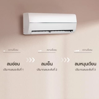 ระบบ Fixed Speed เครื่องปรับอากาศติดผนังรุ่น 9,000 - 18,000 BTU _non-install ไม่รวมค่าติดตั้ง