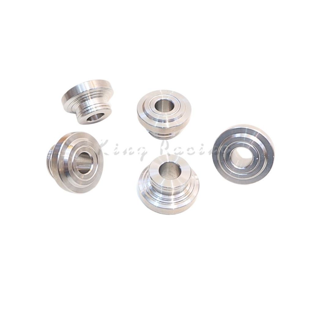 แกนล้อหน้า+บูทล้อหน้า GIORNO สแตนเลสแท้ ไม่เป็นสนิม ใส่ได้เลยตรงรุ่น แกนล้อจีโอโน่ (แกนล้อหัวปิดลายสนาม+บูทล้อหน้า 1คู่) - รูปที่ 4