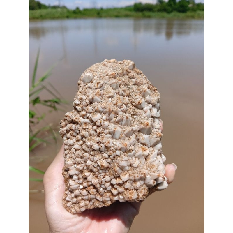 แก้วโป่งข่ามผลึกธรรมชาติหินสายมู
