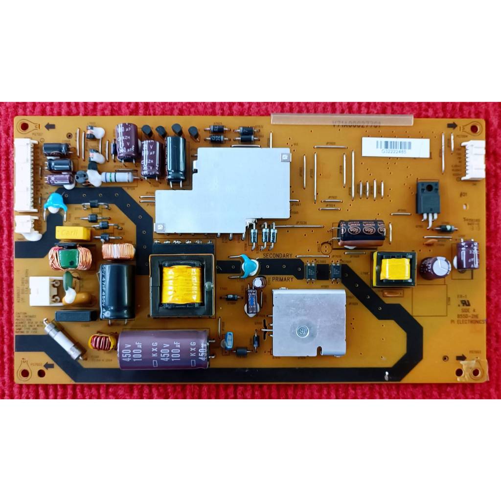 เพาเวอร์ซัพพลายทีวี TOSHIBA รุ่น 32P2300VT , 32PB200T , 29PB202T พาส V71A00027701