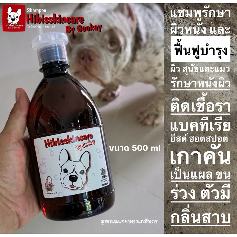 (ผิวหนังดีขึ้น)Hibisskincare by Gookay ขนาด 500 ml