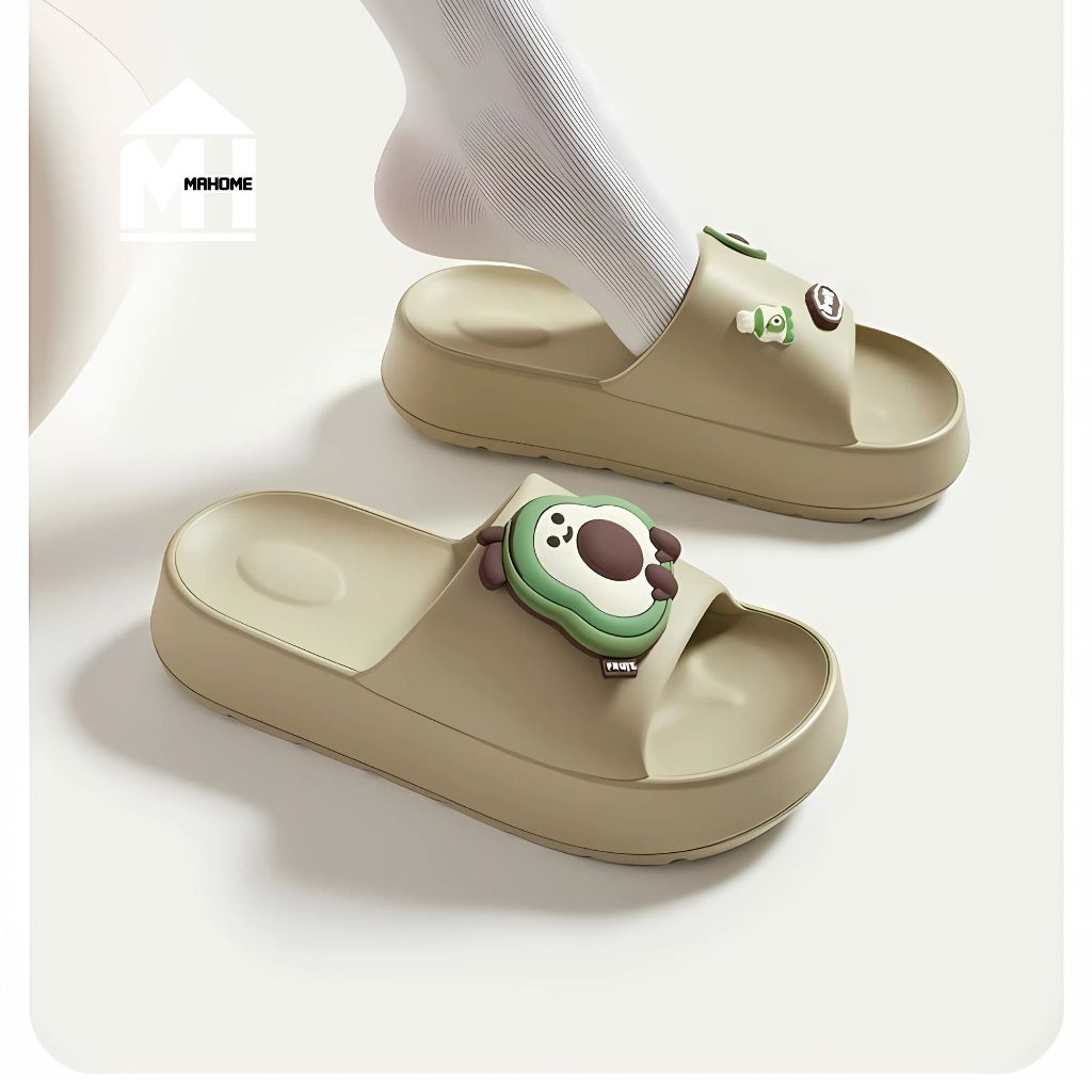 D3645 CUTE รองเท้าแตะลายผลไม้ นุ่มเบา ใส่สบายเหมือนผลไม้ฉ่ำ ๆ ไซส์ 35-40 ลายน่ารักเกินต้าน