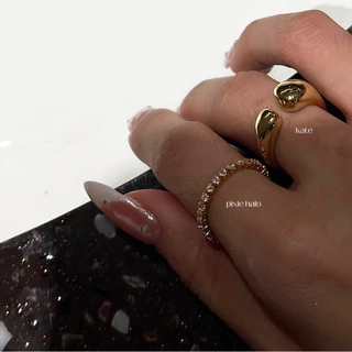 gigaglam pixie halo ring | แหวนไม่ลอกไม่ดำ
