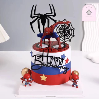 โมเดลสไปร์เดอร์แมน สไปร์เดอร์แมน spiderman แต่งเค้ก