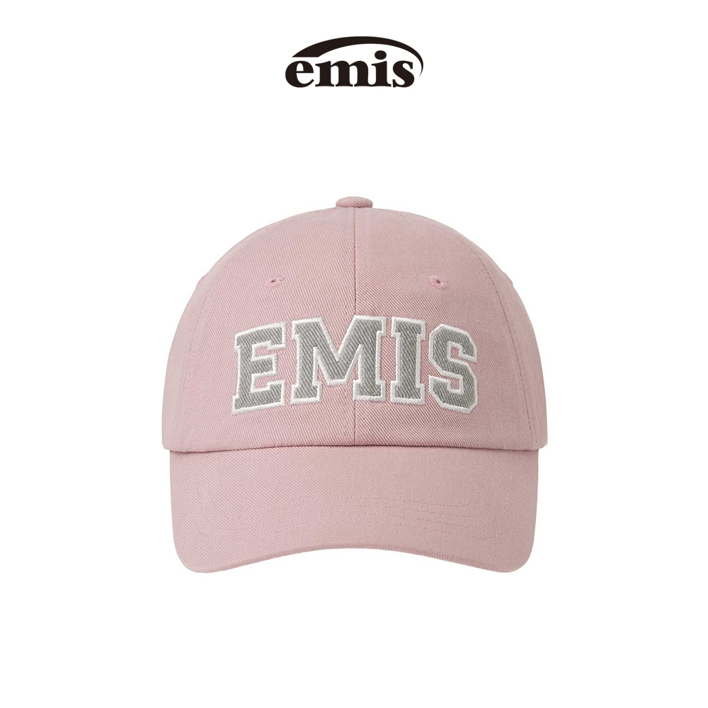 EMIS - TWILL CAPITAL LOGO BALL CAP (BEIGE , BLACK , BRICK , BROWN , GREEN , NAVY ,PINK)