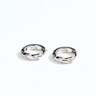 YVIS Joy Gem Hoop Earring