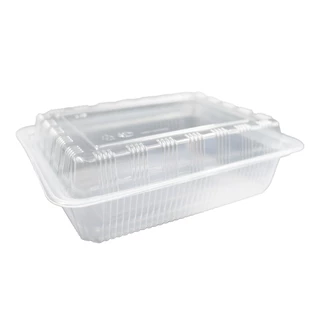 KU Pack กล่องใส่อาหาร ฝาปิด G126 ขนาด 1200 ml. (25 ชิ้น/แพค)