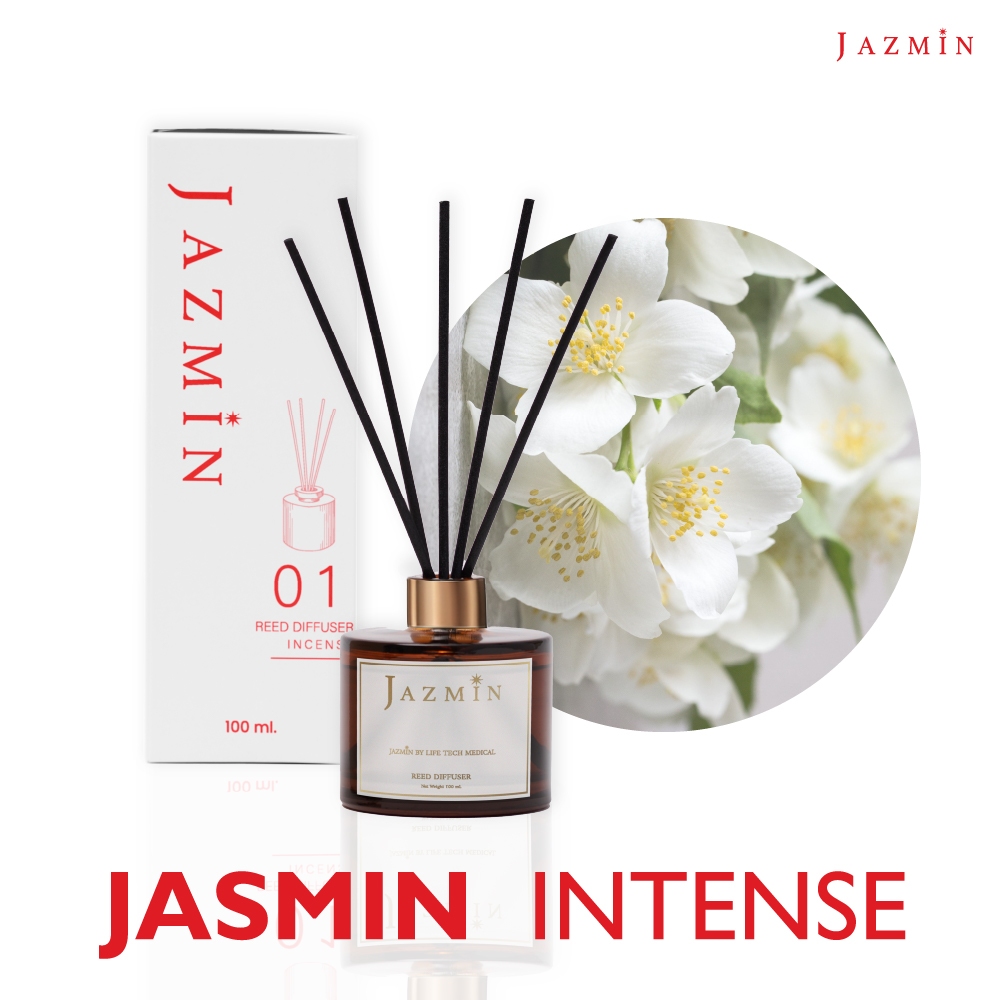 น้ำหอมปรับอากาศ JAZMIN ก้านไม้หอม (Reed diffuser)