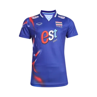 GRAND SPORT เสื้อวอลเลย์บอลทีมชาติชายแขนสั้น 2025 รหัส : 014369