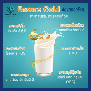 เอนชัวร์ โกลด์ แอดวานซ์โปร กลิ่นวานิลลา 1110 g Ensure Gold AdvancePro Vanilla