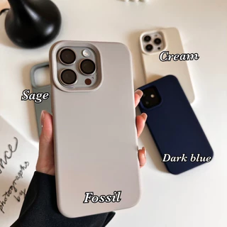 เคส สำหรับ ไอโฟน เคสซิลิโคน ส่งจากไทย สำหรับ Iphone 17Promax 17Pro 16Pro 16 15PM 15PRO 15 เคสสีพื้น พรีเมี่ยม TPU-R1830
