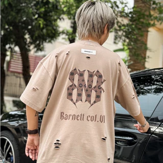 BARNETT A10 แต่งขาด collection6 โอเวอร์ไซส์ คอฟิต ผ้าหนา ใส่สบาย