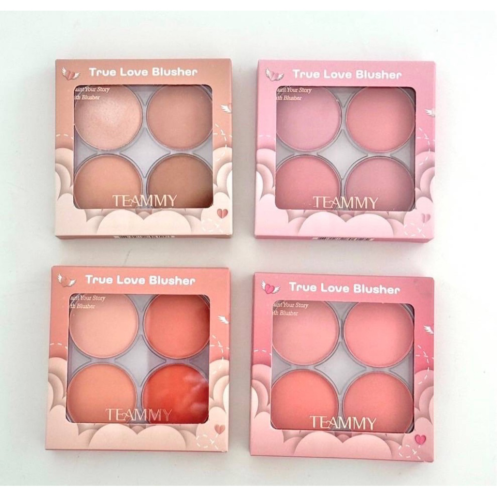 Teammy true love blusher พาเลทบลัชออนละมุน~•
