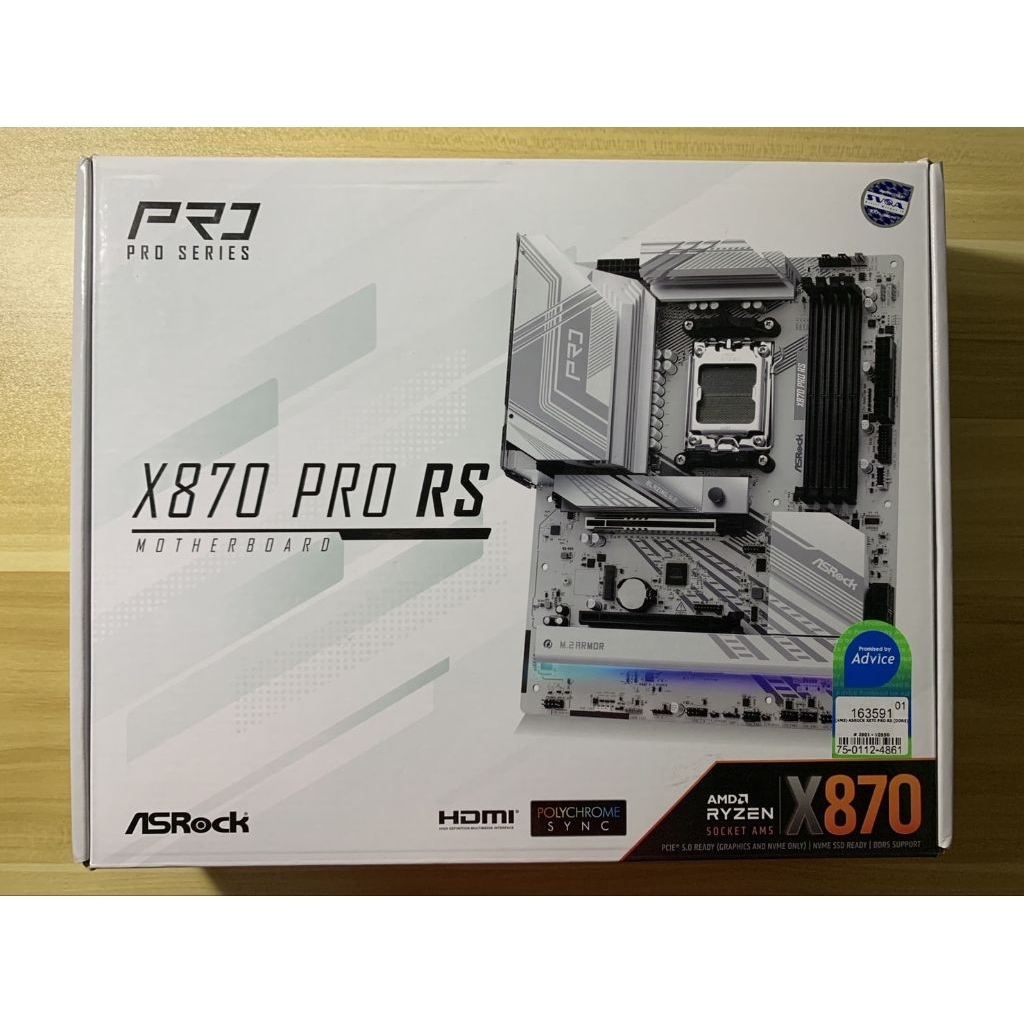ASROCK X870 PRO RS ( ประกันยาว )