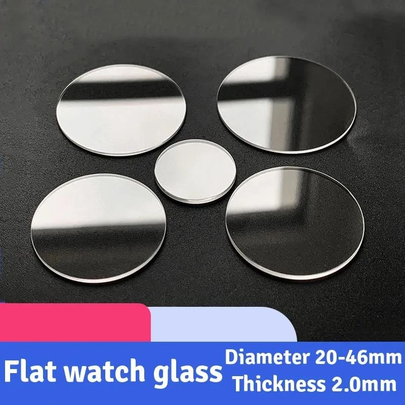กระจกนาฬิกาใสเรียบ หนา 2.0 มม Flat Glass watches 2.0MM thumbnail 4