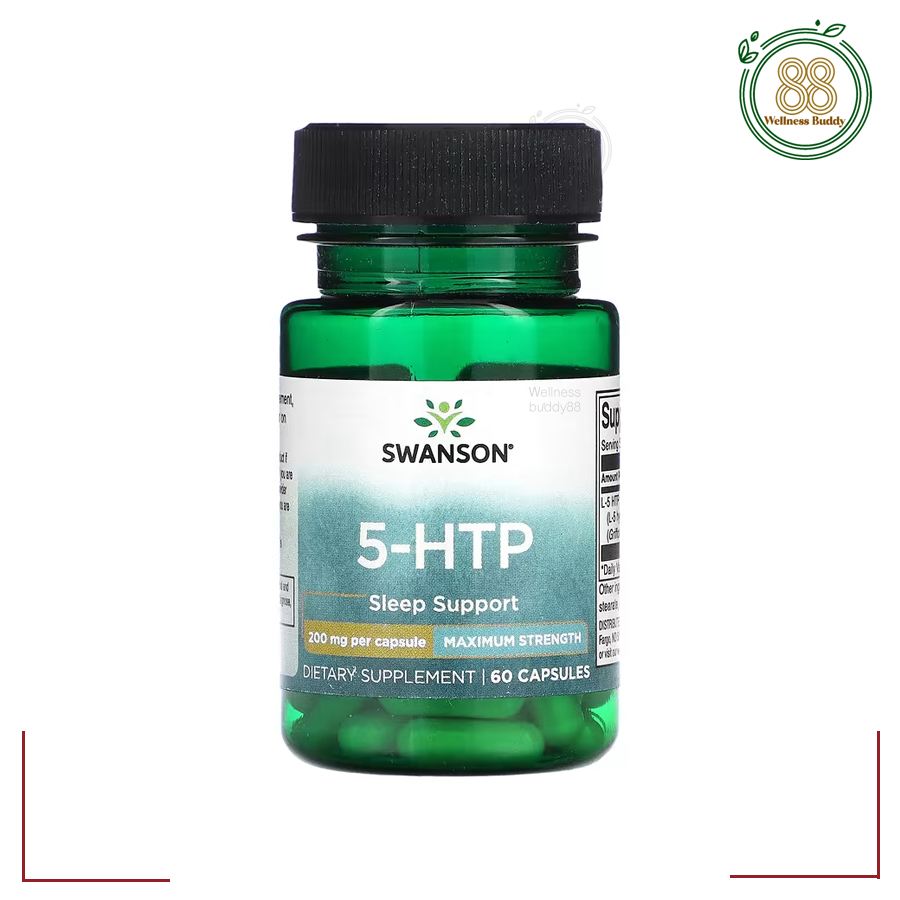 Swanson, 5-HTP, 200 mg , 60 Capsules