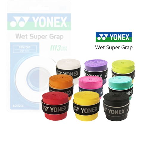 ยางพันด้าม YONEX รุ่น AC102EX Wet Super Grap (1 Wraps) ของแท้