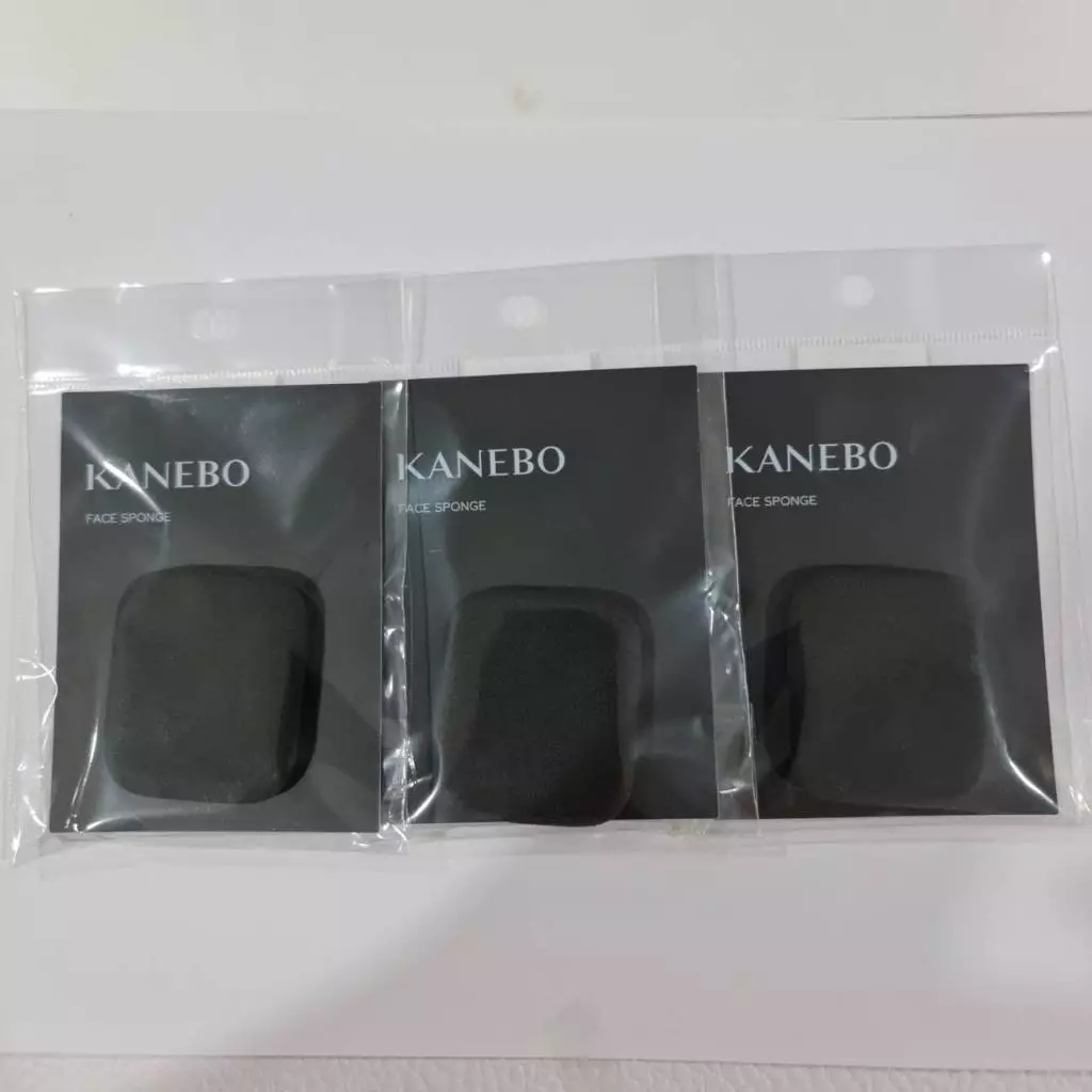 ของแท้100%_ป้ายไทย_KANEBO FACE SPONGE ฟองน้ำลงแป้งผสมรองพื้นใหม่