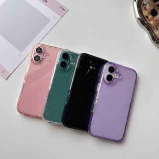 เคส สำหรับ ไอโฟน สินค้าพร้อมส่งจากไทย สำหรับ Iphone 17 17AIR 17PRO 17PM 16 16PRO 16PM 15PM 15PRO 15 กากเพชรNEW TPU-C232