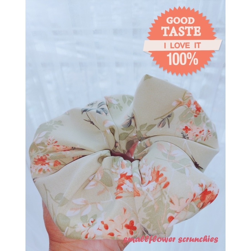 ยางรัดผมโดนัทsmallflower scrunchies