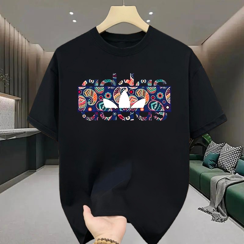 เสื้อยืดผู้ชาย คอกลม-แขนสั้น สกรีนลายแฟชั่นเท่ๆ เสื้อยืดสตรีทแฟชั่นผู้ชายฮิตๆ โอเวอร์ไซส์ เสื้อยืดสกรีน เนื้อผ้านุ่มยืด