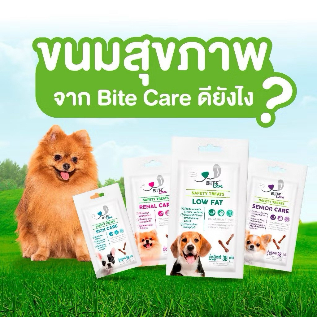 Bite Care Healthy Dog ขนมสำหรับสุนัขขนาด 38g