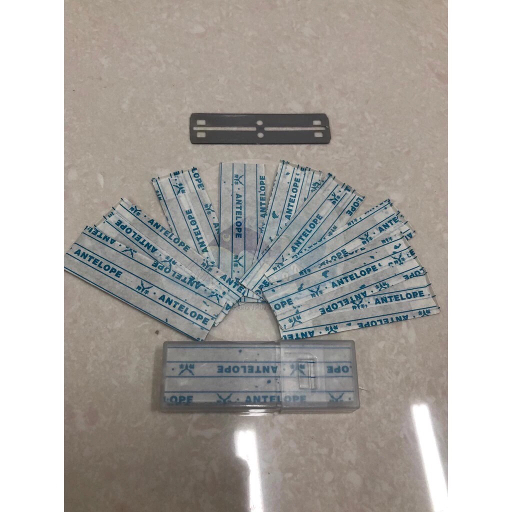 ใบมีดสำรองไว้ใช้กับไม้ขัดตู้ 1 กล่อง มี 10ใบมีด - รูปที่ 2