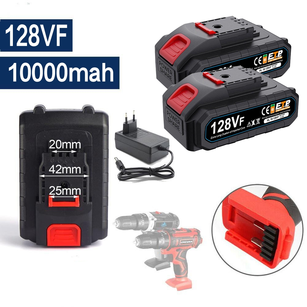 21V 30000mah Lithium-ion Battery แบตเตอรี่สำหรับสว่านไร้สาย แบตเตอรี่ สำหรับสว่านไร้สาย แบตเตอรี่ for Cordless Drill ราคาถูก Shopee Lazada