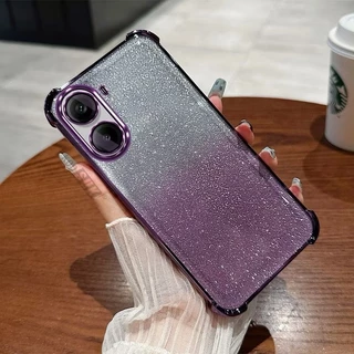 เคสโทรศัพท์ สำหรับ Xiaomi Redmi15 A7 A7Pro A5 Poco C71 C81Pro เคส หรูหรา กากเพชร 2in1 ไล่โทนสีสวย กันกล้อง F8