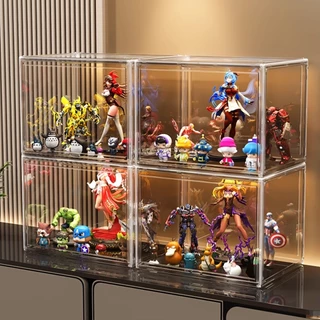 ตู้ใส่โมเดล กล่องใส่ art toy ตู้เก็บของกันฝุ่น กล่องใส่โมเดลใหญ่ วางเป็นชั้นๆ สวยกว่า ทันสมัยและเรียบง่าย
