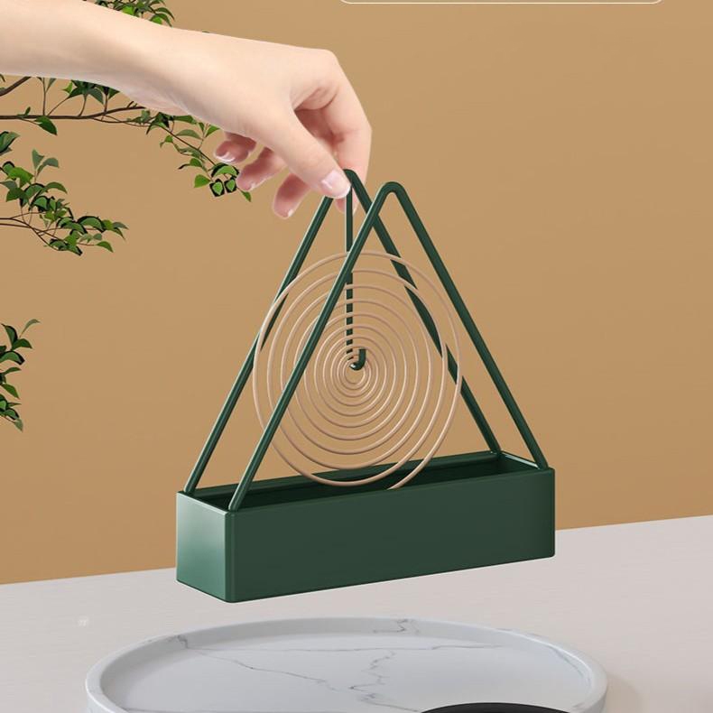 (พลาสติก) ที่วางขดยากันยุง ทนความร้อน กันยุงเยอะ ไล่ยุง ป้องกันเปื้อนพื้น วางได้ทั้งในบ้าน-นอกบ้าน - รูปที่ 2