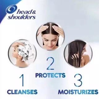 Head&Shoulders Anti Dandruff Cool Menthol Shampoo 400ml. เฮดแอนด์โชว์เดอร์ แชมพูแอนตี้แดนดรัฟคูลเมนทอล 400มล. แพ็คคู่