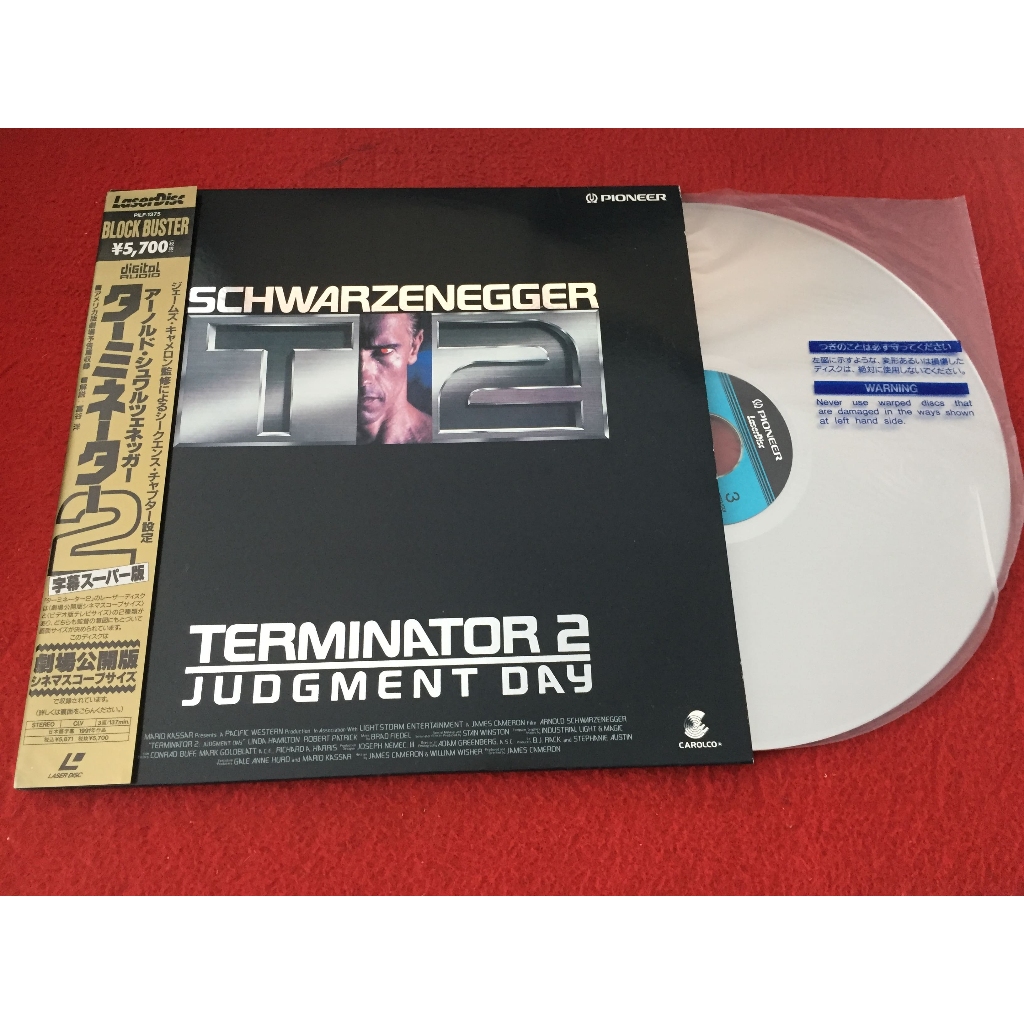 Terminator 2 -  Judgment Day ขนาด 12 นิ้ว 2LaserDisc B192