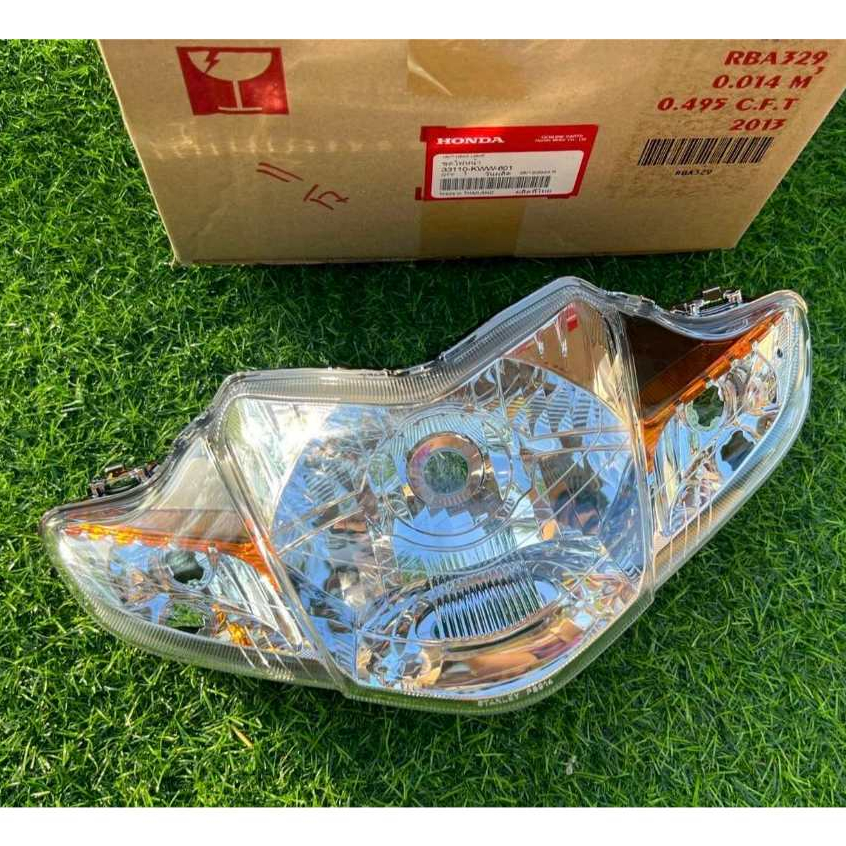 โคมไฟหน้า WAVEเวฟ110i ปี2009-2018 แท้ศูนย์ รหัส 33110-KWW-601