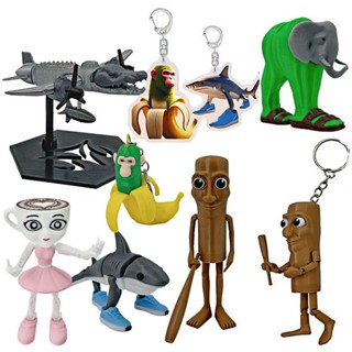 ฟิกเกอร์แอ็คชั่นการ์ตูน 3D ทุงทุงซาฮูโร่ โมเดลฉลาม3ขา สำหรับ…