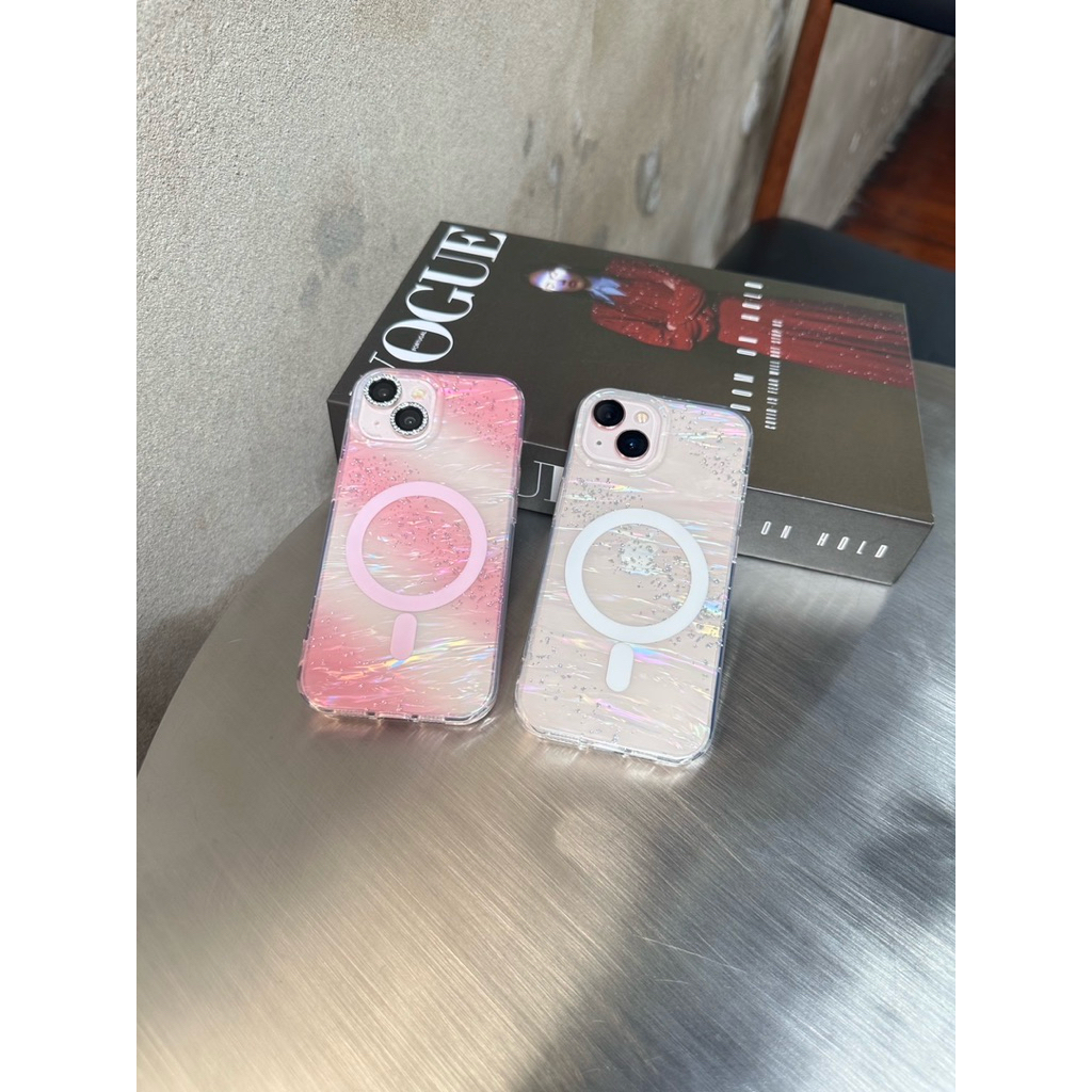 AD408 New case เคสหินอ่อน งานแม่เหล็ก สำหรับI13-16PM กันกระแทกได้ดี สินค้าพร้อมจัดส่งจากไทย - รูปที่ 2