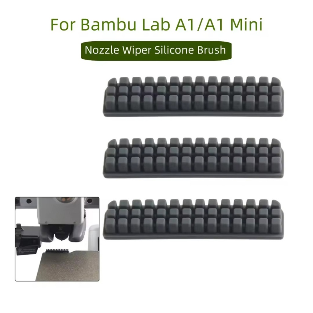 ของมาใหม่！ยางซิลิโคนเช็ดเครื่องพิมพ์ รุ่น Bambulab A1-Mini/A1 เช็ดหัวพิมพ์สำหรับ3D เครื่องพิมพ์ ราคา ถูกที่สุด ดีลบีเคเค แกลเลอรีภาพที่ 8