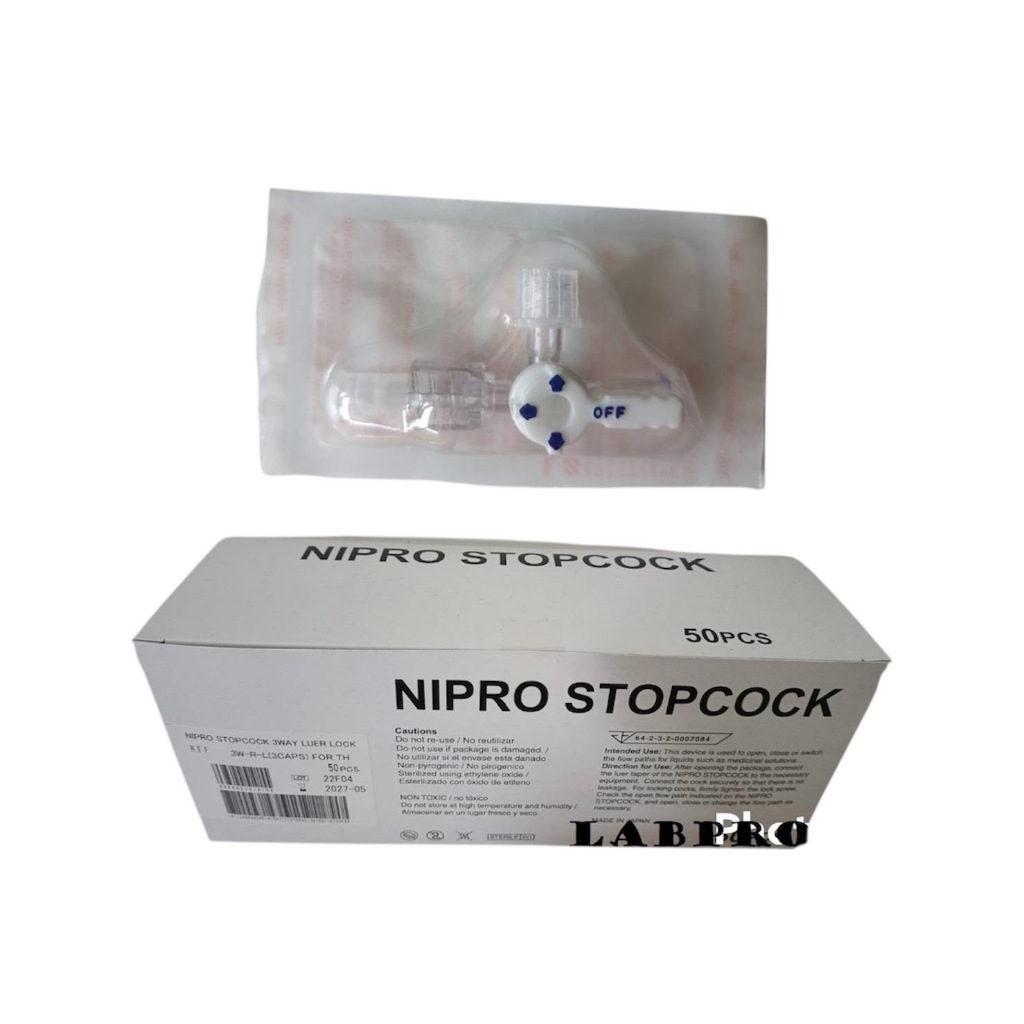 NIPRO-ทรีเวย์ 3W-RL LOCK 3 ก้าน นิโปร THREEWAY THREE WAY THREE-WAY